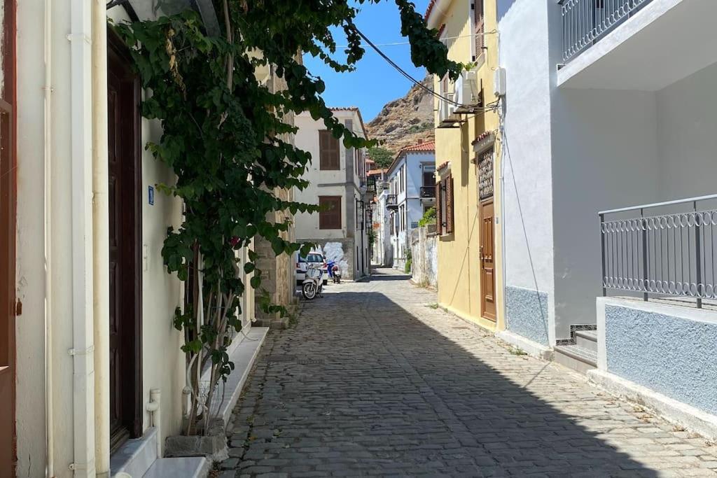 Διαμέρισμα Σε Ανακαινισμένο Αρχοντικό 19Ου Αιώνα, Κέντρο Μύρινας Экстерьер фото